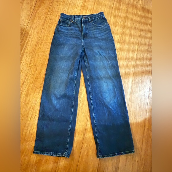 Madewell: The Perfect Vintage Wide-Leg Jean In Nighthawk - Picture 2 of 5